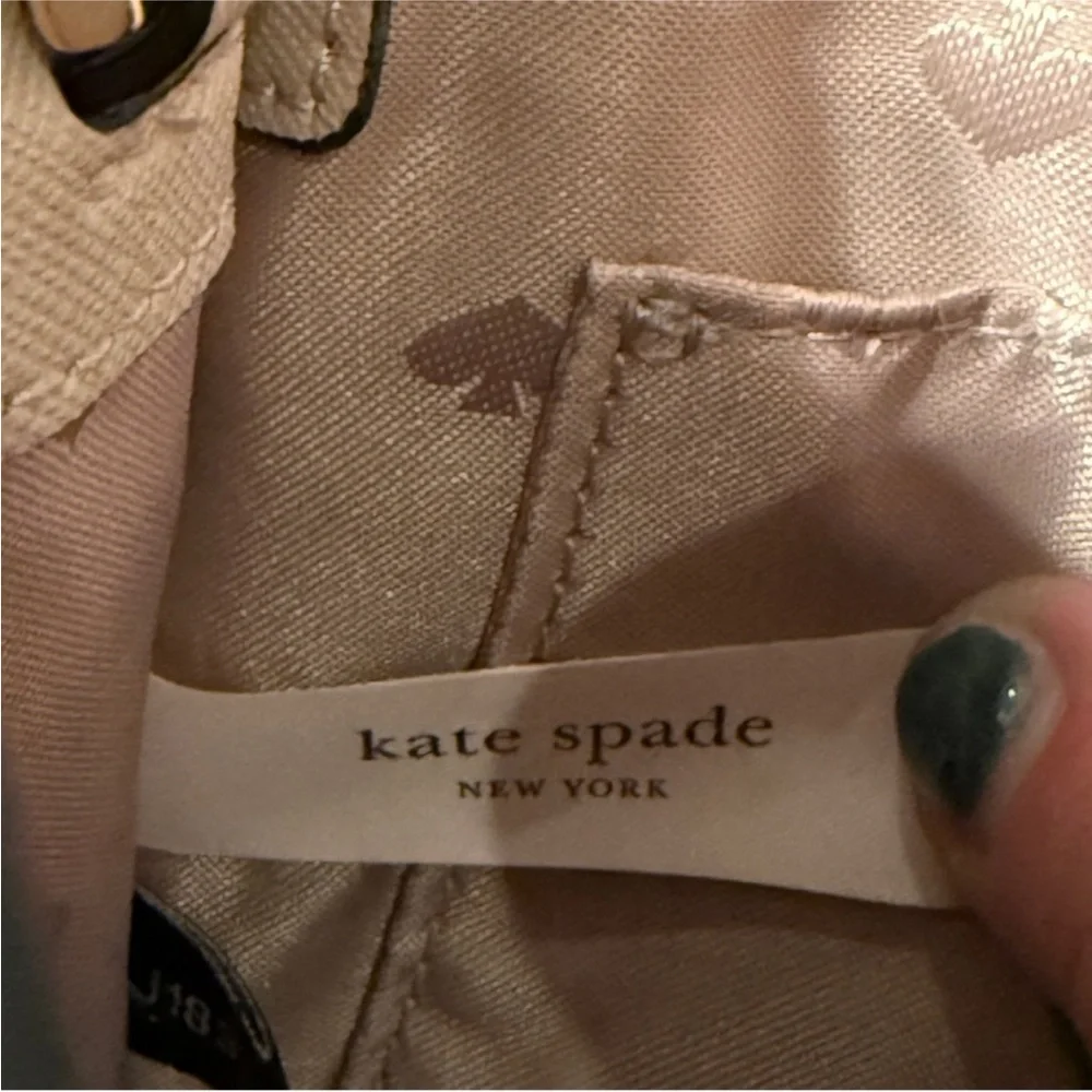 Kate Spade new york Cameron Convertible Crossbody Bag White and Black